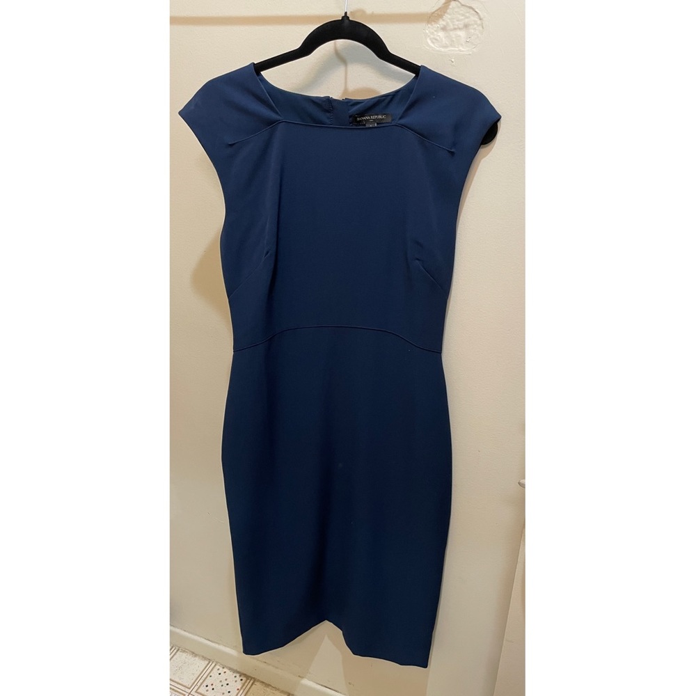 Banana Republic Crepe Sheath Dress